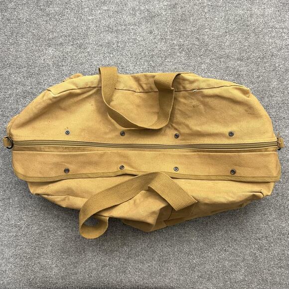 Rothco Other - Rothco Canvas Duffel Bag Army Style Tan Heavy Duty 24x15 Large Carry All Tote